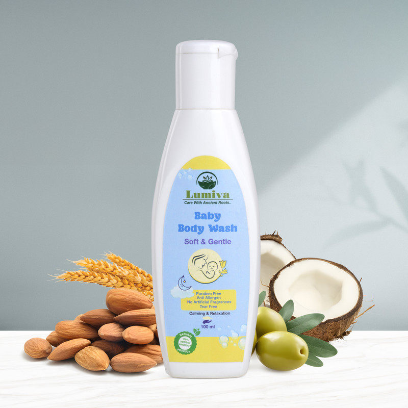 Lumiva Baby Body wash 100 ML(100 ml)
