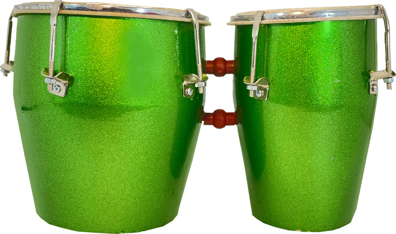 GT manufacturers Green Bongo 0011 Wooden Bongo(17 cm, 13 cm)