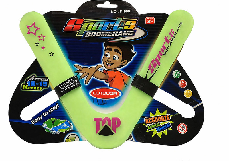 Hastarth 02 Right Handed Returning Boomerang(multicolor)