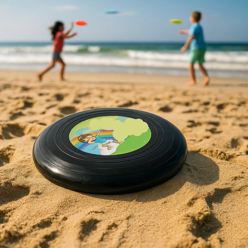 Drumstone Small Flying Disc Toy for Kids and Adults Right Handed Non-returning Boomerang(multi)