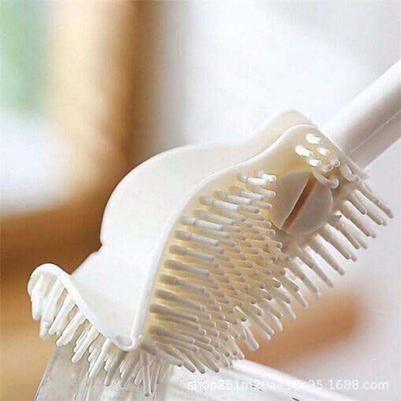 AmiShri Long Handle Bottle Brush selicon Round Pastry Brush(Pack of 1)