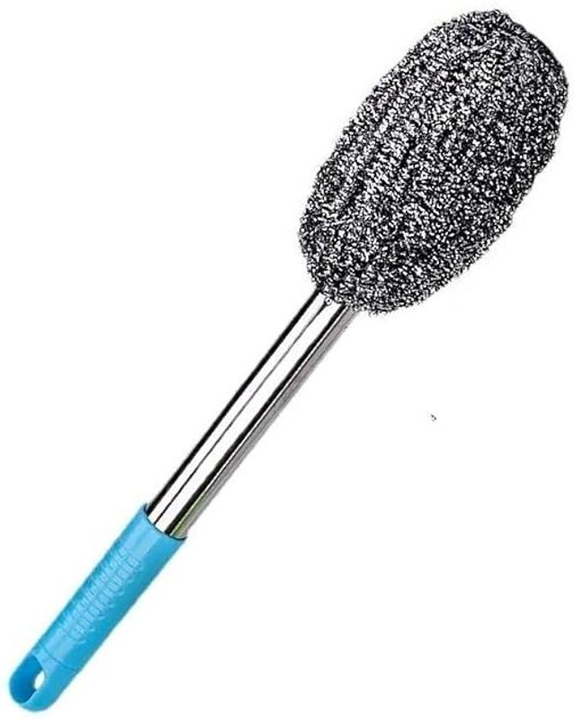 PRANT Long Handle Steel Brush for Cleaning Bottle Cleaner Brush,Bottle Washing Brush(Multicolor)