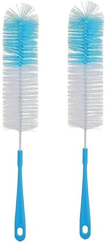 DOTSURR pack of 2 Bottle CLEANING BRUSH(Blue, White)