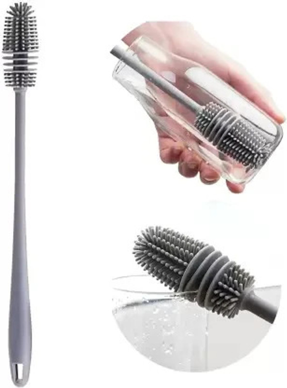 Wagwanfly Bottle Cleaning BrushLp(Grey)
