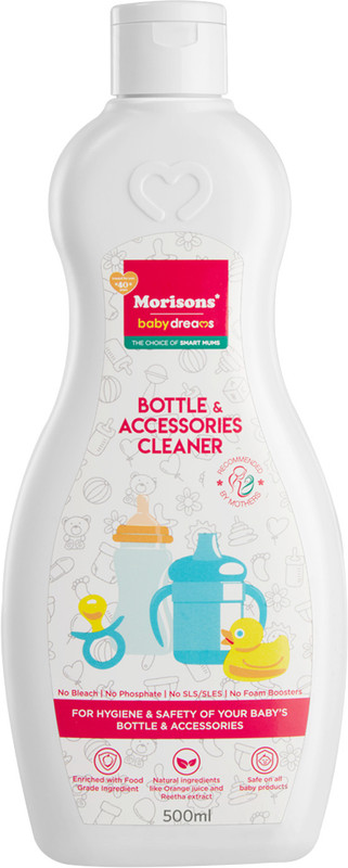 Morisons Baby Dreams Bottle & Access. Cleaner 500ml(White)