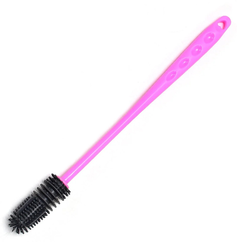 BRIJAZA brush with long handle reusable cleaning brush with lonh handles(Gray)
