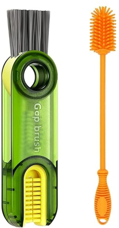 GIVGOP Multifunctional Bottle,Cup Lid,Straw & Thermos Cleaner Kitchen Cleaning Tool(Multicolor)