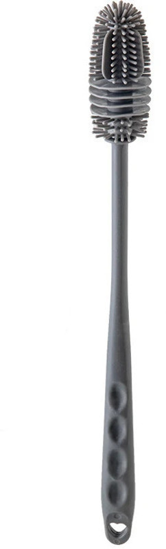 Adore Jumbo Silicone Bottle Cleaning Brush Kit- Scratch Free- Ergonomic(Black)