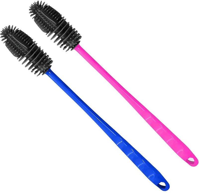 Oblivion Long Bottle Cleaning Brush For Washing Water Bottle(Multicolor)