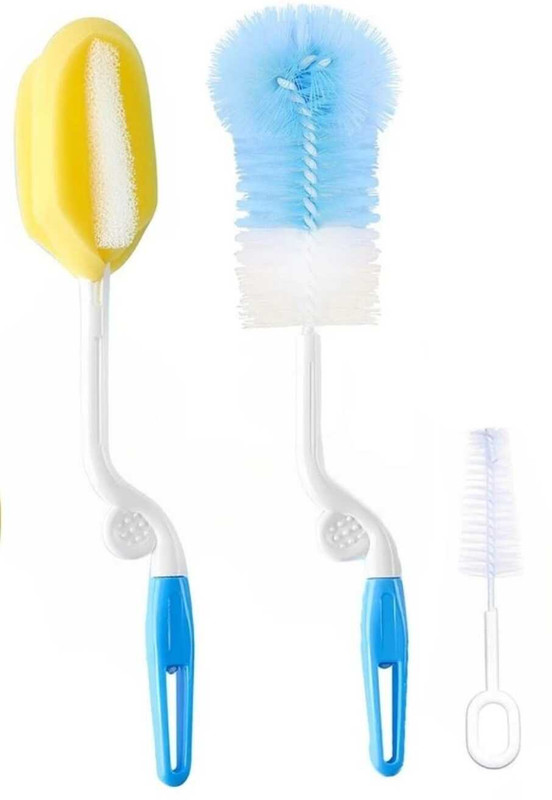 satya gift corner bottle cleaner brush(Multicolor)