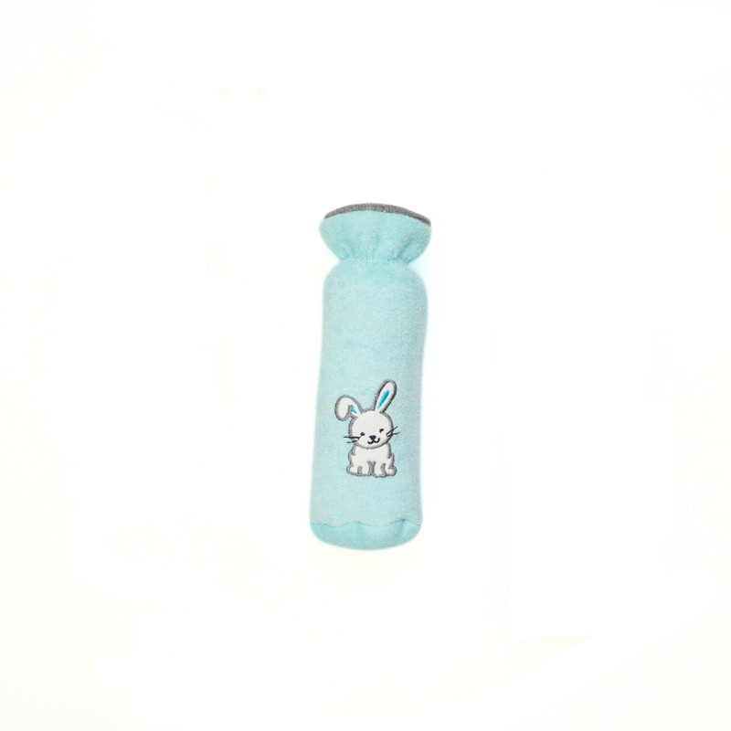 MP MOMSPET Soft Plush Baby Feeding Bottle Cover for New born Baby 21 x 8 x 6(Sky Blue)