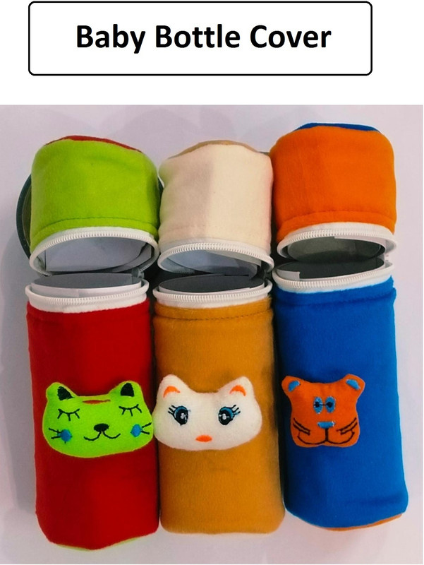 ADRIEL BRINGING JOY New Born Baby Bottle Cover - 250 ml (Multicolour)(Multicolor)