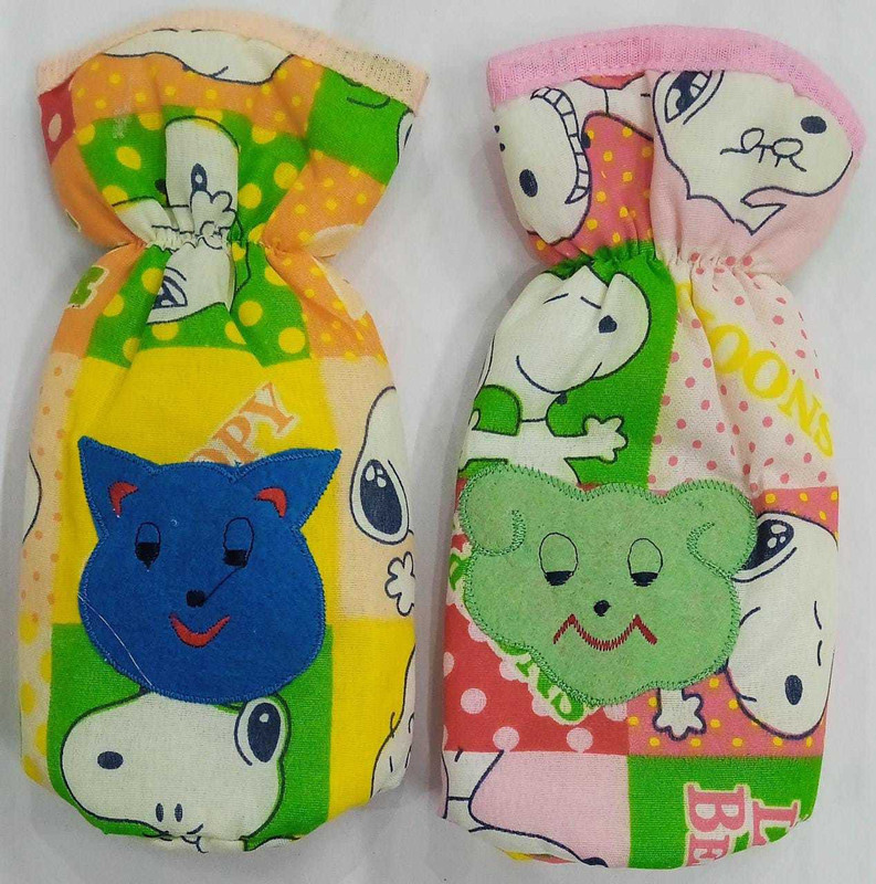ADRIEL BRINGING JOY Bottle cover for babies(pack of 2)(multicover)