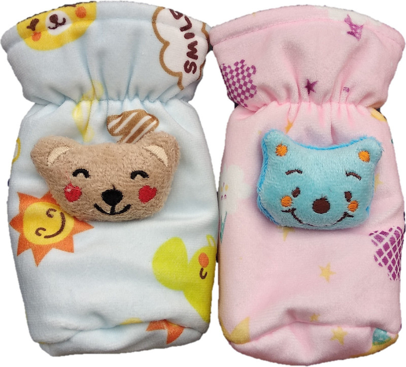 Baby Shopiieee Kids Fancy Bottle Cover 125-150 ml feeding bottle- Pack of 2(Multicolor)