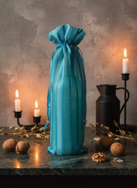 Art Horizons Designer Water/Wine Bottle Cover(SKY BLUE)