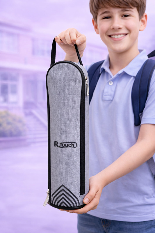 R Touch WATER BOTTLE COVER-1000MLMULTICOLOR(Silver)