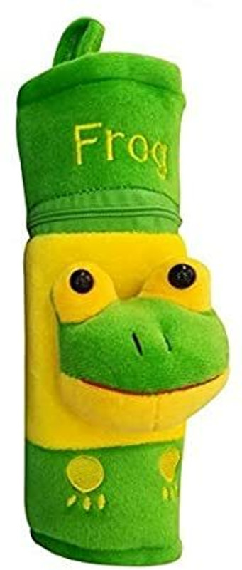 budum budum BABY ANIMAL FANCY BOTTLE COVER,ZIP CLOSURE,HANDLE FOR LARGE BOTTLE ALSO(Green)