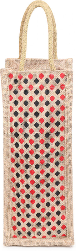 R Touch JUTE WATER BOTTLE COVER-1000ML-MULTICOLOR(Multicolor)