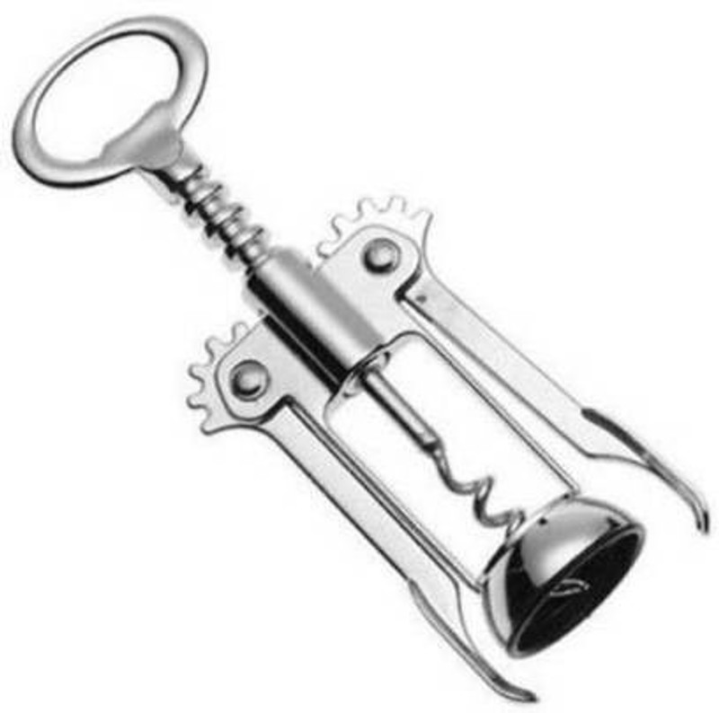 Zoomstore RM010055 2-in-1 Stainless Steel Wine Opener Corkscrew & Bottle Opener Tool Bottle Opener(Pack of 1)