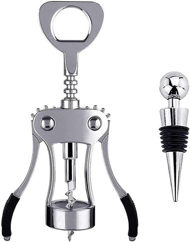 Snickersnee Wine Opener Wing Corkscrew Wine Opener Professional Multifunctional All-in-One Bottle Opener Bottle Opener Set(Pack of 1)