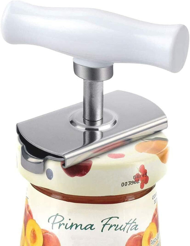SOCHEP Stainless Steel Adjustable Jar Lids Opener – Multi-Function Bottle and Can Opener for Weak Hands & Arthritis – Non-Slip Jar Opener Tool for Kitchen Use Bottle Opener(Pack of 1)