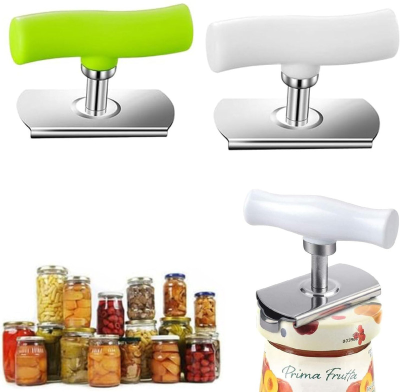 Niralasa Multifunction Adjustable Labor-Saving Rotating Bottle Cap Opener Easy Twist Off Can Lid Remover Jar Bottle Opener Tool for Kitchen Gadget 1 Piece Bottle Opener(Pack of 1)