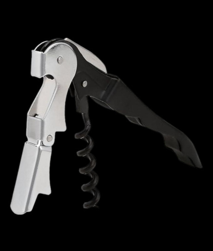 BZILO premium Stainless Steel Wine Cork Screw, Sommelier Knife PACK OF 1 M_15 Stainless Steel Wine Opener Bottle Opener for PACK OF 1 N_15 Bottle Opener(Pack of 1)