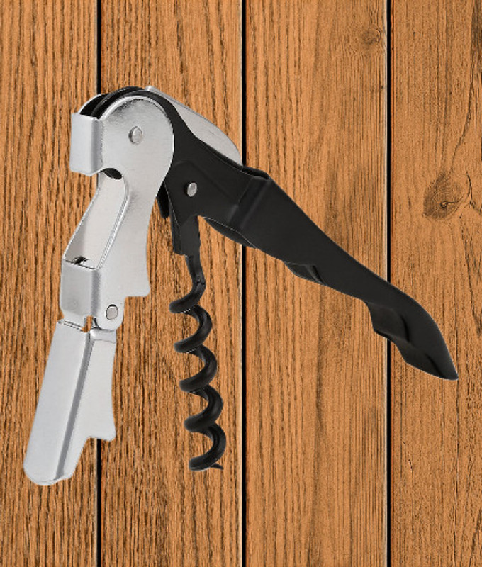 BZILO Premium 3in1 Wine Corkscrew with Knife and Bottle Opener, Wine Opener Steel_M25 Stainless Steel Wine Cork Screw Sommelier Knife Premium Bottle Opener l_25 Bottle Opener(Pack of 1)
