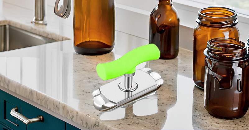 BBD Jar Opener Lid Opener -Powerful Lid /Jar Opener Effortless for Seniors Bottle Cap Opener Adjustable Jar opener for weak hands Bottle Opener Bottle Opener(Pack of 1)
