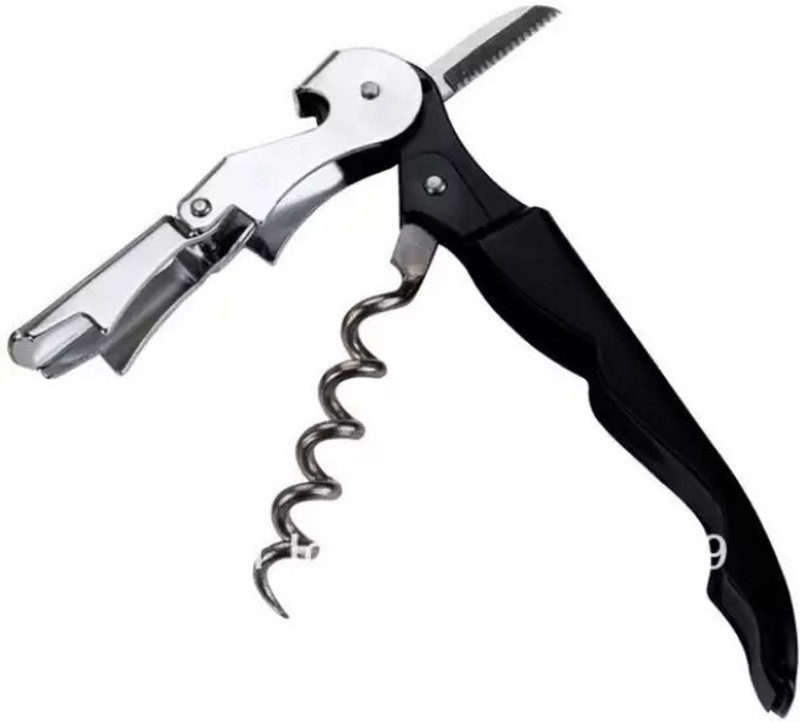 BZILO Jmd Wine Opener-27 Corkscrew Wine Opener Corkscrew Steel 3 in 1 Bottle Opener-21 Bottle Opener(Pack of 1)