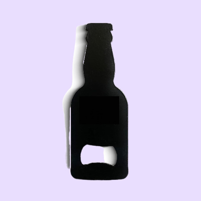 BZILO Stainless Steel Bottle Shape Opener for Beer, Wine, Soda, Coldrinks K_35 Bottle Opener(Pack of 1)