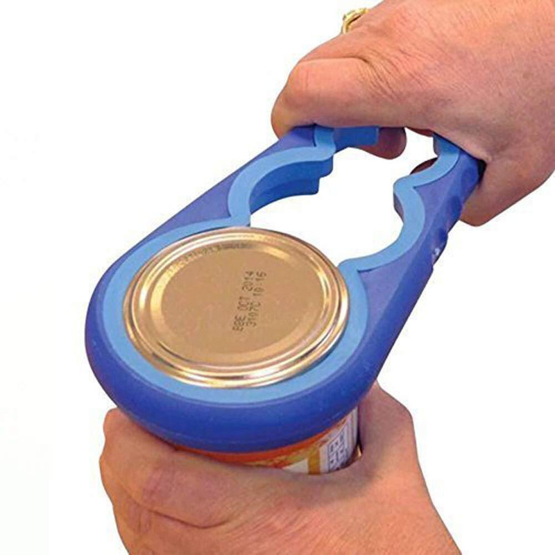 FLOSTRAIN Multi Purpose Grip Jar & Bottle Opener Rubber Design Fits All Bottles Bottle Opener