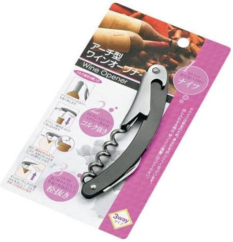 Echo 3 in 1 Screw Type Opener Bottle Opener Set(Pack of 1)