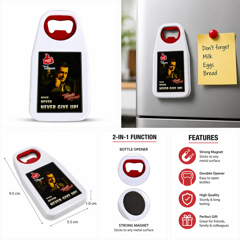 Elena BO28 Printed Bottle Opener Keychain Strong Easy Use Bar Tool Bottle Opener(Pack of 1)