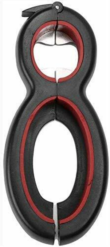 Smitex 6 in 1 Multifunction Stainless Steel Can Opener Creative Beer Bottle Opener Bottle Opener