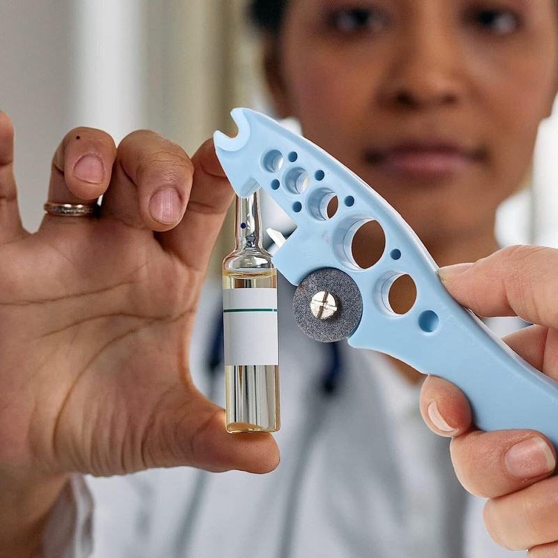 MJKD ampoule cutter 1.5 Ampoule Cutter for Doctors Nurse Ampoule Cutter Doctors Glass Bottle Cutter, Ampule Breaker, Suitable for Home Bottle Opener(Pack of 1)