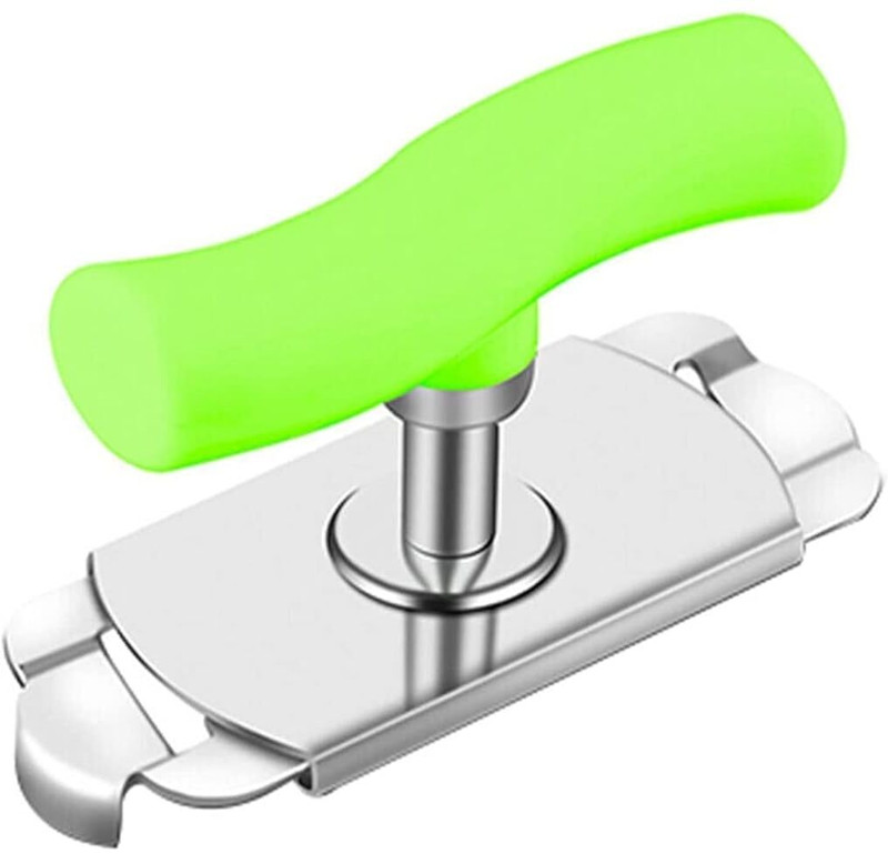 OLIVENTA Multi-Function Bottle Cap Opener–Stainless Steel Adjustable Jar Opener for Lids Stainless Steel Grip Tool Bottle Opener(Pack of 1)