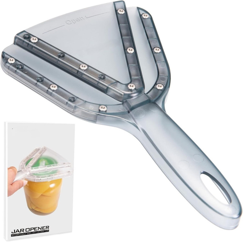 Zuvillica Multi Jar Opener for Weak Hand & Seniors with Arthritis Bottle Opener
