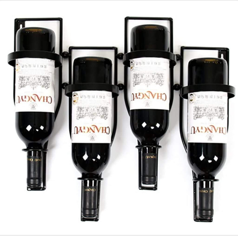 Indian Decor Iron Wine Rack(Black, 24 Bottles)