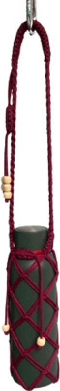 MATR Jute Bottle Rack(Green, 1 Bottle)