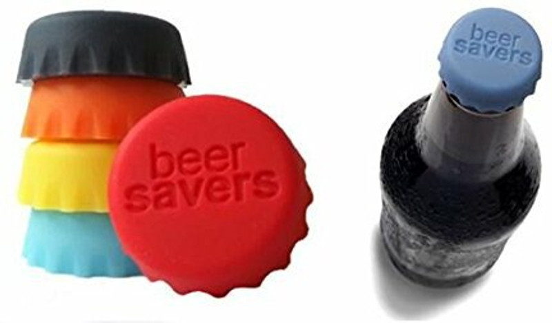 WINDBUZZ Pack of 6 Silicone Lid Bottle Cap Stopper Reusable Silicone Bottle Cap Leak Free Silicone Bottle Stopper(Multicolor)