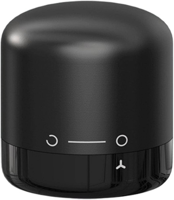 VATTU Vacuum Bottle Closer, Wine Sparkling Fresh, Compact Wine Stopper Home Decoration Plastic Bottle Stopper(Black)