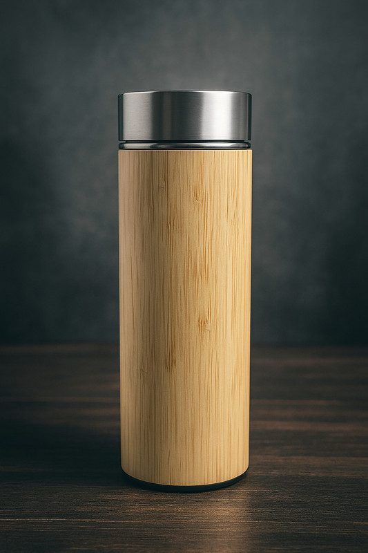 teamgiftz Bamboo, Steel Bottle Stopper