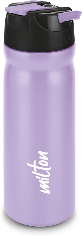 MILTON Sipstar 600 Stainless Steel Water Bottle with Sipper Lid, 560 ml, Purple 560 ml Steel Bottle(Pack of 1, Purple)