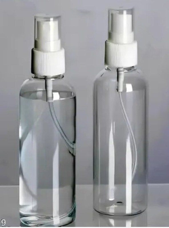 EverGlam Water Sprayer Bottle 100ML Pack Of 2 200 ml Plastic Spray Bottle(Pack of 2, White)