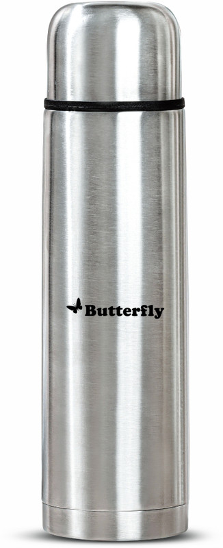 Butterfly Dazz X Vacuum Flask 1 Litre 1000 ml Stainless Steel Flask(Pack of 1, Silver)