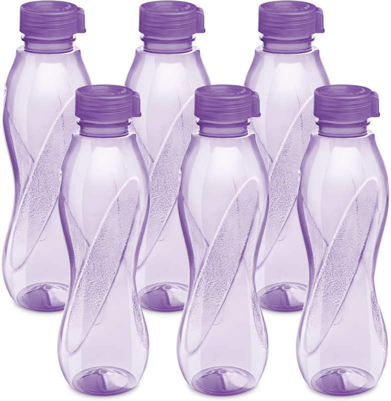 MILTON Oscar 1000 ml PET Bottle(Pack of 6, Purple)
