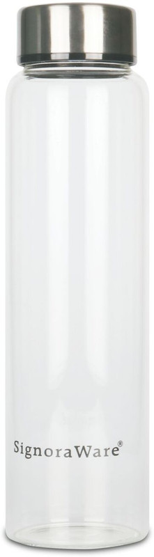 Signoraware Element Bottle 1000 ml Glass Bottle(Pack of 1, Clear)