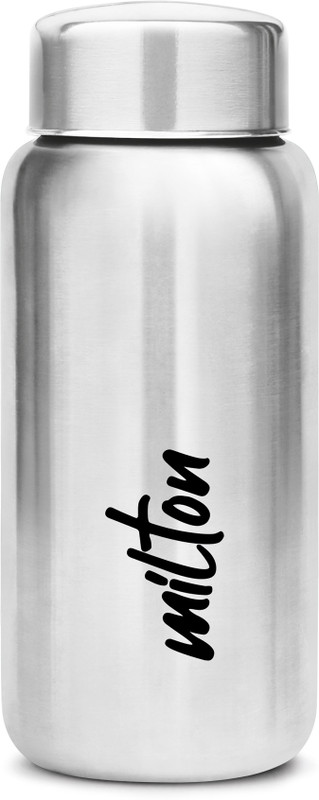 MILTON Aqua 500 485 ml Stainless Steel Bottle(Pack of 1, Silver)