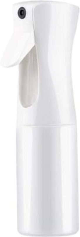 KIRA Fine Mist Continuous Sprayer for Salon Use, Mister for Hair Styling, Plant 160 ml PET Spray Bottle(Pack of 1, White)